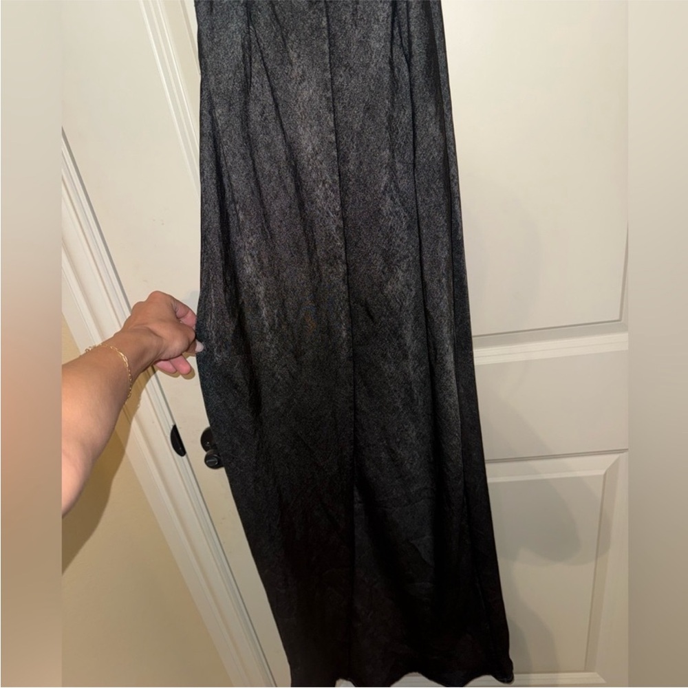 Free People Ella Dress size‎ 2 dark Gray silver Halter Dress - Picture 10 of 15
